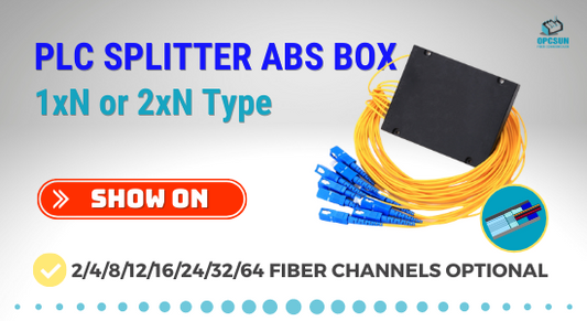 PLC Splitter ABS Box in Fiber Wiring products or Network Cabinets