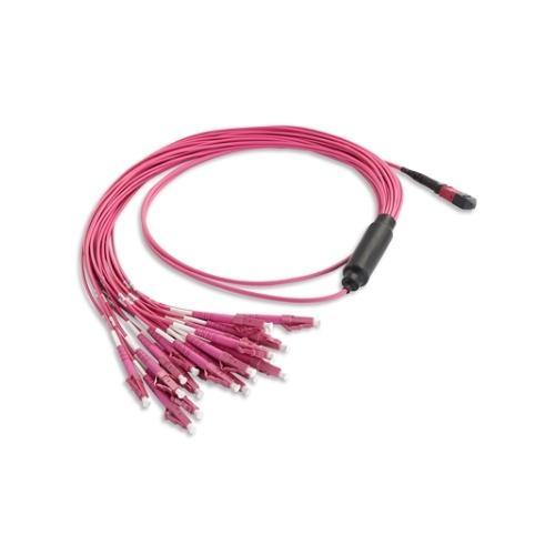 MPO/MTP - LC Pre-terminated Cable OM4 24F