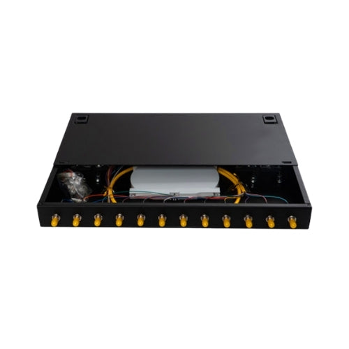 OPCSUN Optical Fiber Termination Box Rack Mount Type 12 Cores